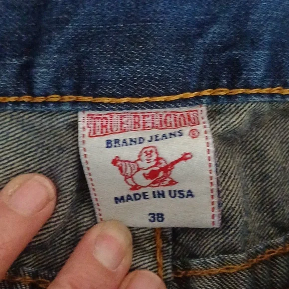 True Religion Billy bootcut mens jeans dark wash 38 29 - Picture 7 of 15